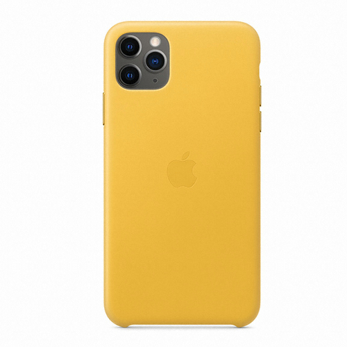 APPLE 아이폰11 프로 맥스 가죽 케이스 (정품)_이미지
