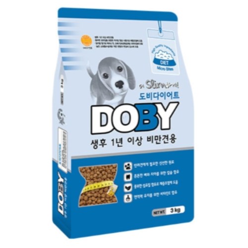 인터펫코리아 도비 다이어트 3kg (1개)