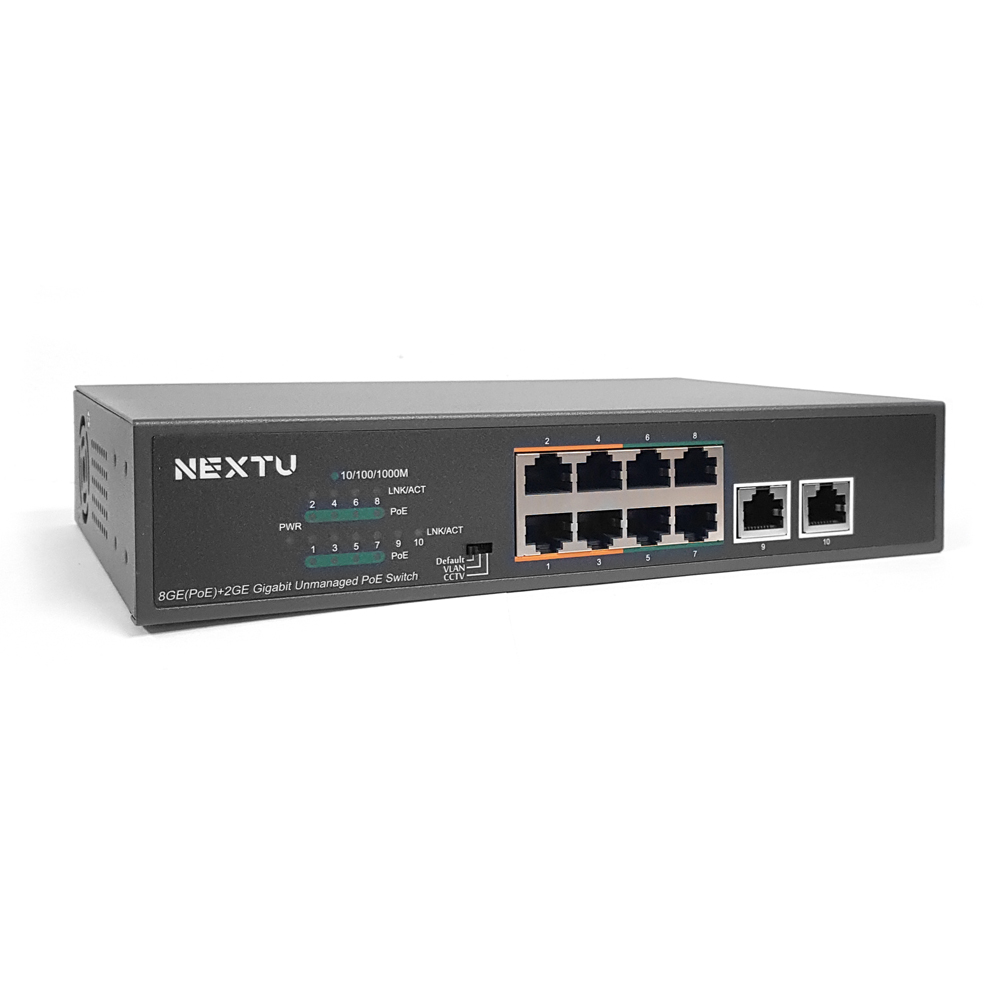 이지넷유비쿼터스 NEXTU NEXT-POE3008GF 스위치허브_이미지