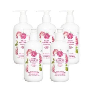 꽃을든남자 스킨샤워 로즈 클렌징 500ml (5개)_이미지
