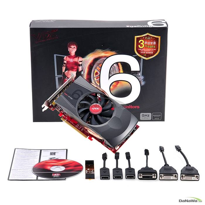 VTX3D 라데온 HD 7870 Eyefinity6 D5 2GB_이미지