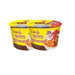 오뚜기 컵밥 원조맛집 김치찌개밥 310g (2개)_이미지