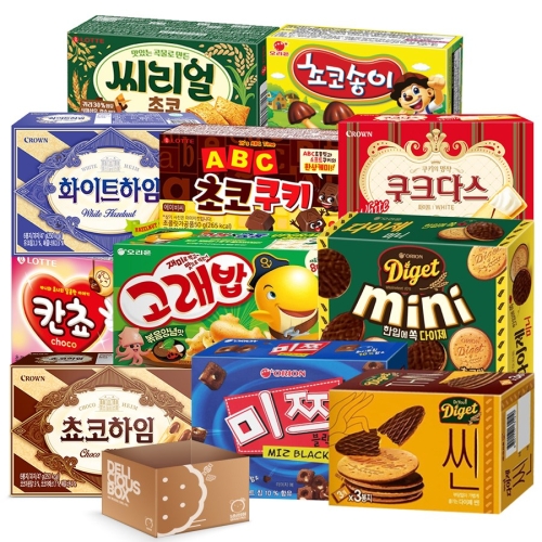 냠냠상회 맛있는 미니 과자 세트 11종구성 1세트_이미지