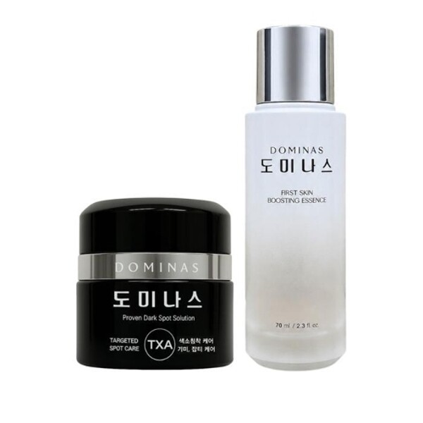 태극제약 도미나스 트라넥삼산 크림 6세대 50g+부스팅 에센스 70ml (50g 1개+70ml 1개)_이미지
