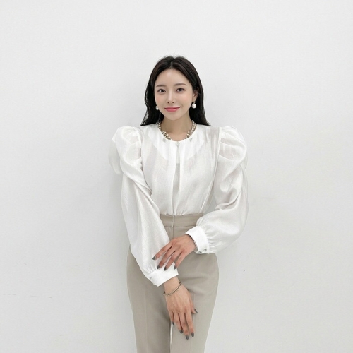 금찌 포에트 쥬얼 블라우스 ST8005B_이미지