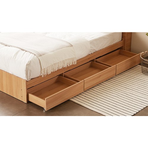 파로마 레아 멀티수납 LED침대 SS (20T라텍폼스코자본넬)_이미지