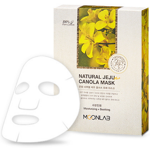 네추럴에프앤피 문랩 네추럴 제주 플러스 유채 마스크시트 (10매)