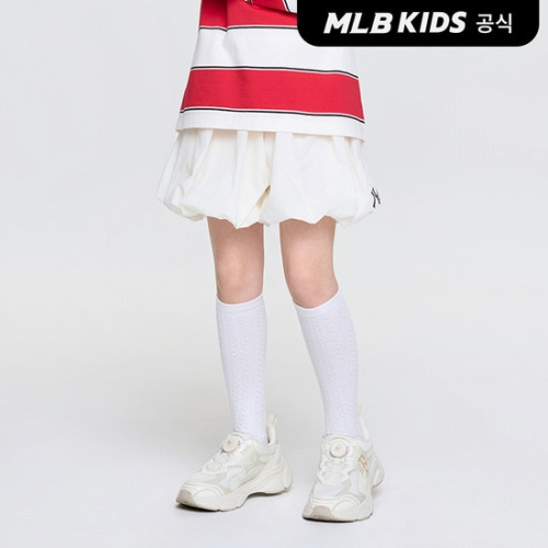 MLB키즈 US 7FSMA0263-50IVS 여아 애슬레저 벌룬 스커트 팬츠 아동스커트 키즈스커트_이미지