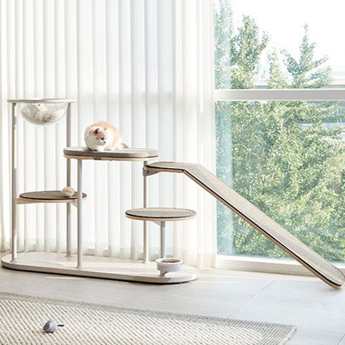 일룸 캐스터네츠 커스텀 캣타워 L 투명해먹형 슬라이드이미지입니다. 누르면 해당 게시물로 새창이동합니다.