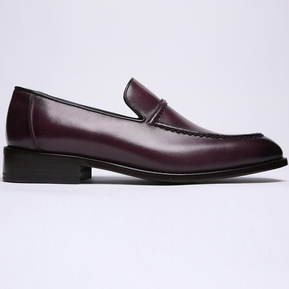 플랩에프 알렌 스티치 로퍼 (BG, 버건디)_이미지