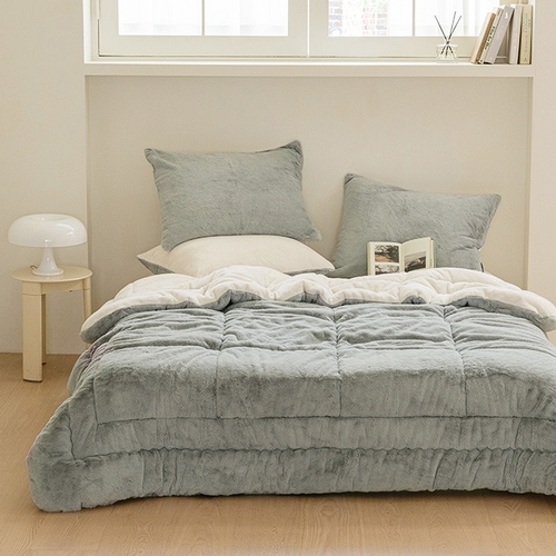 포그밍 10mm 밍크극세사 차렵베개세트