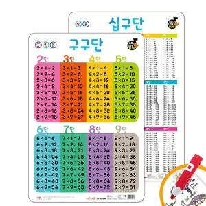 애플비 소리 나는 벽그림 (구구단)_이미지