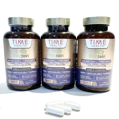 타임헬스 타임헬스 마그테인 트레온산 마그네슘 2100mg 120캡슐 (3개)_이미지