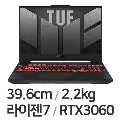 ASUS TUF Gaming A15 FA507RM-R6725 WIN11 16GB램 (SSD 512GB)