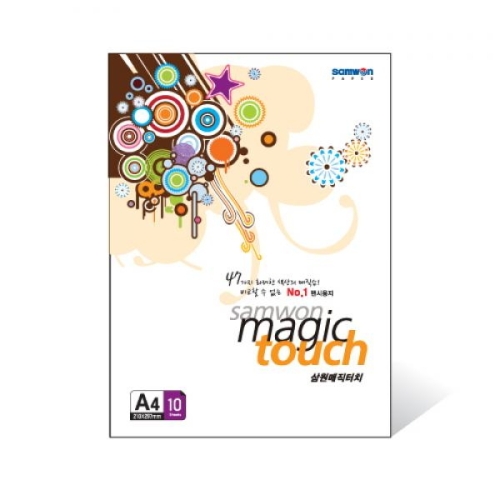 삼원특수지 매직터치 M01 복사용지 A4 180g (10매)