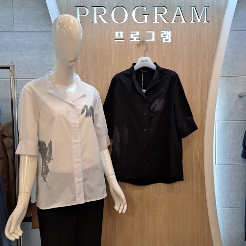  고세 프로그램 짱 고급스럽 련된 가볍고시원한 블라우스 p232b045 화이트 66