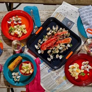 르크루제 원형접시 27cm (1개)_이미지