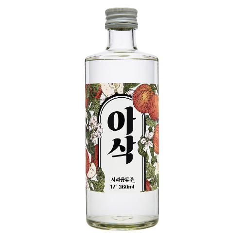 아삭 사과증류주 360ml