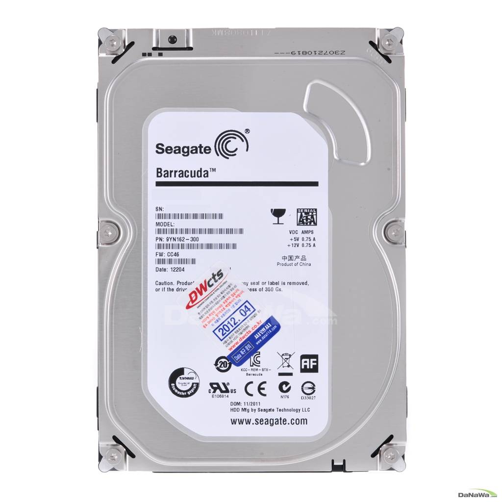 Seagate BarraCuda 7200/64M/리퍼비시 [1TB, ST1000DM003]