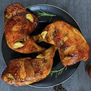 초록들 떴닭 자이언트 통다리 바베큐 300g (8개)