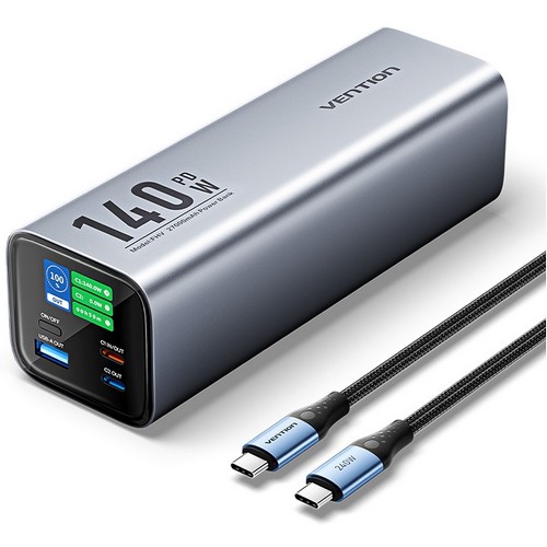 벤션 PD PPS 140W 보조배터리 27000mAh 해외구매 (케이블포함)_이미지