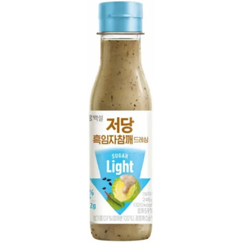 백설 저당 흑임자참깨 드레싱 245g