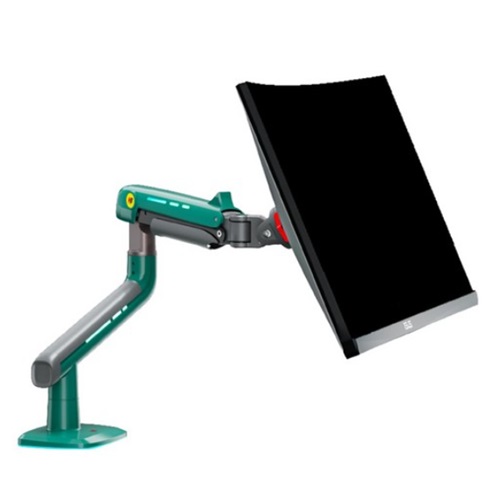 NorthBayou NB F5-XK 팬텀 초고중량 RGB 게이밍 모니터암 올리브 그린