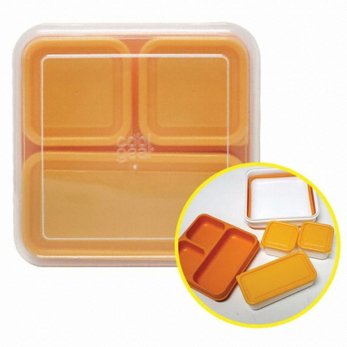 ㅤ접는 샐러드용기 옐로우 1.57L_이미지