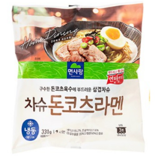면사랑 차슈 돈코츠라멘 331g (3개)