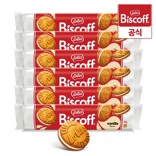 로투스 비스코프 샌드 바닐라크림 150g (6개)_이미지