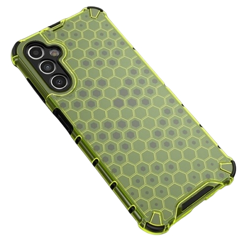 수나르 갤럭시A17 네온 컬러 벌집패턴 반투명 범퍼 케이스