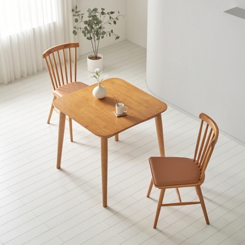 트리플 자연원목 식탁 800