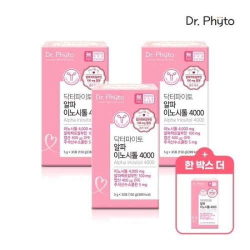 닥터파이토 알파이노시톨 4000 30포 (4개)_이미지
