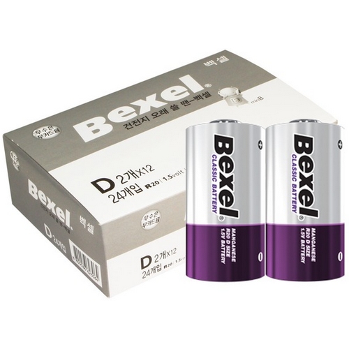 벡셀 망간 D형 (벌크) (24개)_이미지