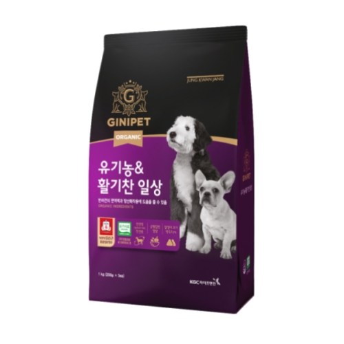 정관장 지니펫 독 유기농&활기찬 일상 1kg (1개)_이미지