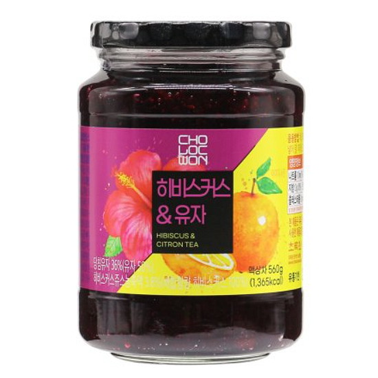 초록원 히비스커스유자차 560g (1개)