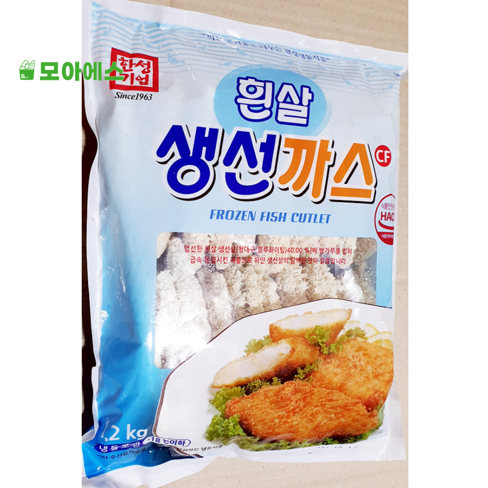 한성기업 흰살 생선까스 1.2kg (1개)_이미지