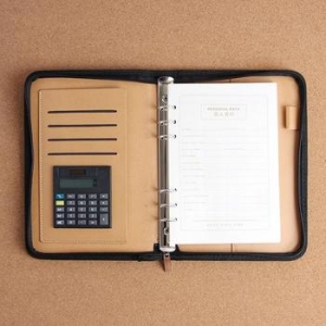 (주)Tree 지퍼형 계산기 다이어리