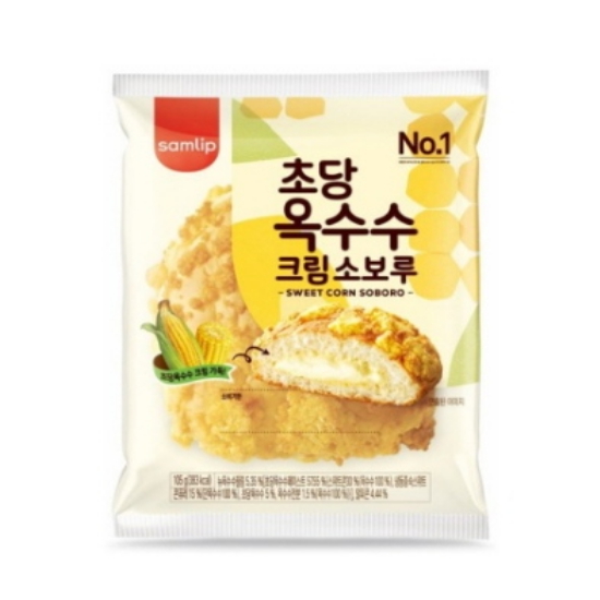 삼립 초당 옥수수크림소보루 105g x 10봉