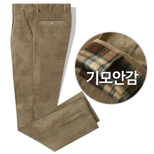겨울 남자골덴바지 기모바지 기모골덴바지 베이지 30