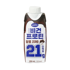 CJ제일제당 얼티브 비건프로틴 초코 250ml (10개)_이미지