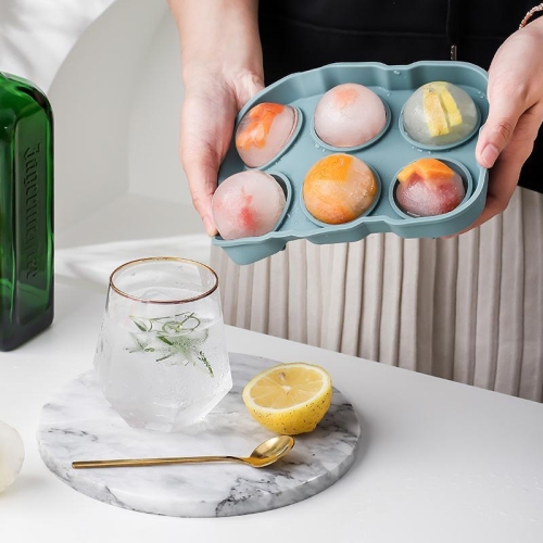 위스테이 실리콘 원형얼음틀 아이스볼메이커 얼음트레이 4구