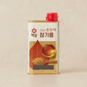 백설 100% 통참깨 참기름 330ml