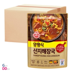 오뚜기 양평식 선지해장국 500g (24개)