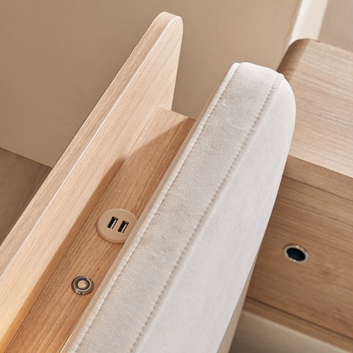 장인가구 하랑 패브릭 데이베드 LED침대 SS (본넬스프링)_이미지