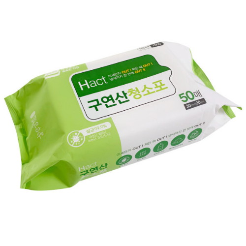 씨앤씨테크 맑은하루 헥트 구연산 청소포 50매 (16개)