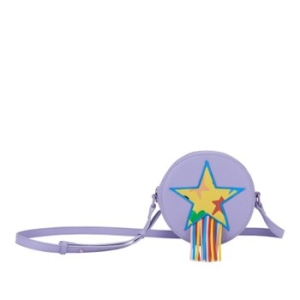 스텔라매카트니 주니어 라운드 쉐이프 퍼플 스타 아플리케 백 TW0A68B Z2429999