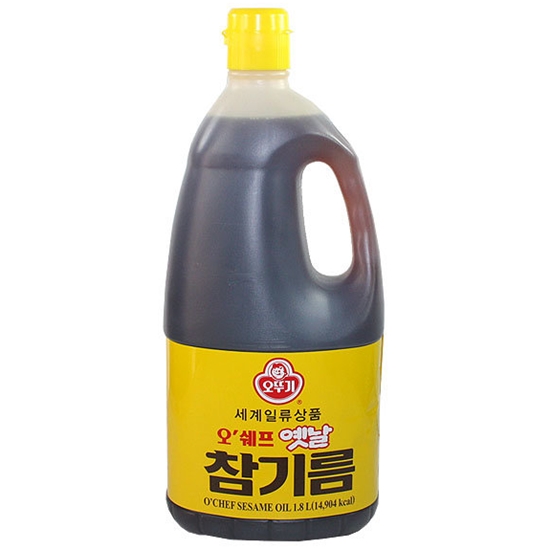 오뚜기 오쉐프 옛날 참기름 1.8L (3개)
