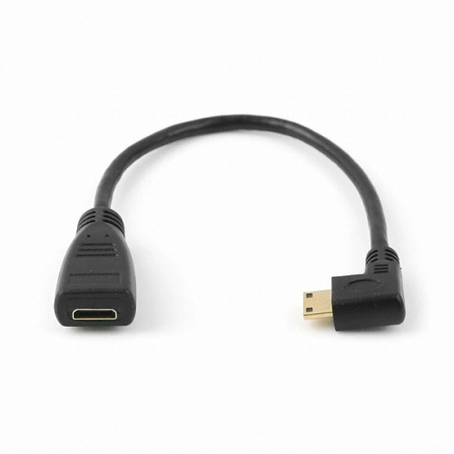 라이트컴 COMS Mini HDMI 우향꺾임 젠더 (NI235)_이미지