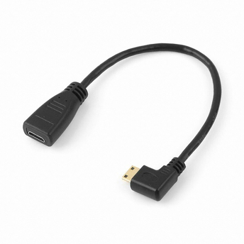 라이트컴 COMS Mini HDMI 우향꺾임 젠더 (NI235)_이미지